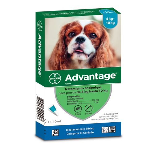 ADVANTAGE PERROS 4-10KG - 1ML
