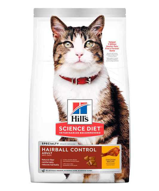HILLS FELINE ADULT  HAIRBALL X 3,5 LB