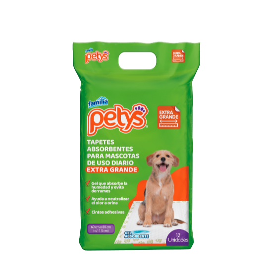 TAPETES PETYS ABSORB EXTRA GRANDE X12