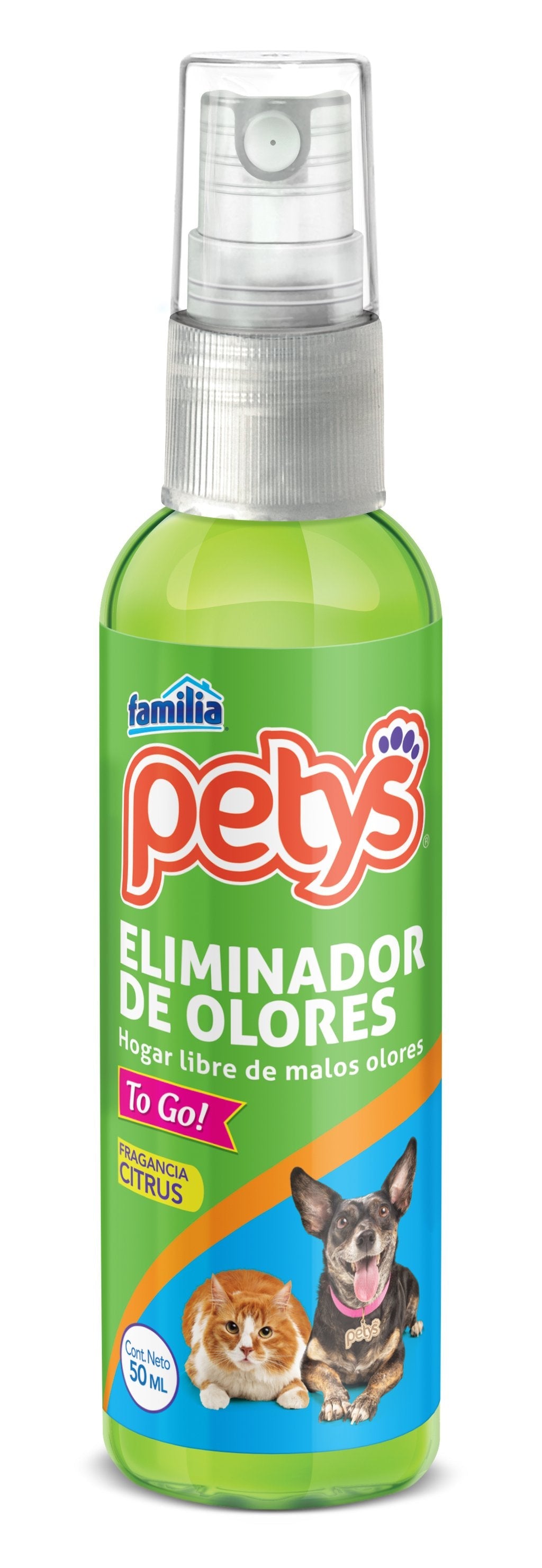 ELIMINADOR DE OLORES PETY X 50ML