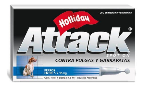 ATTACK HOLLIDAY PERROS 5- 15KG