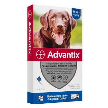 ADVANTIX PERROS MAS DE 25-40 Kg