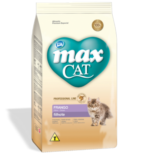 MAX CAT P. LINE FILHOTE FRANGO 1KG