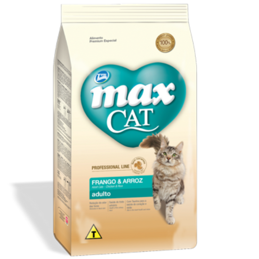MAX CAT P. LINE ADULTO FRANGO Y ARROZ 1KG