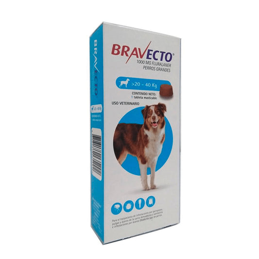BRAVECTO 1000MG 1 TAB. 20-40KL