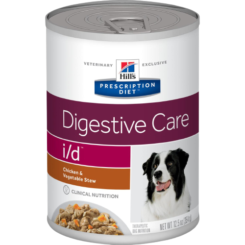 HILL'S CANINE I/D ESTOFADO CHICKEN Y VEG LATA 12,5 OZ