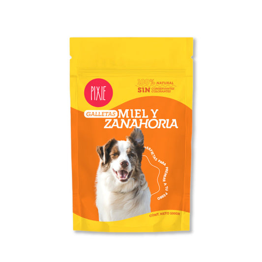 GALLETAS DE MIEL Y ZANAHORIA 100 GR