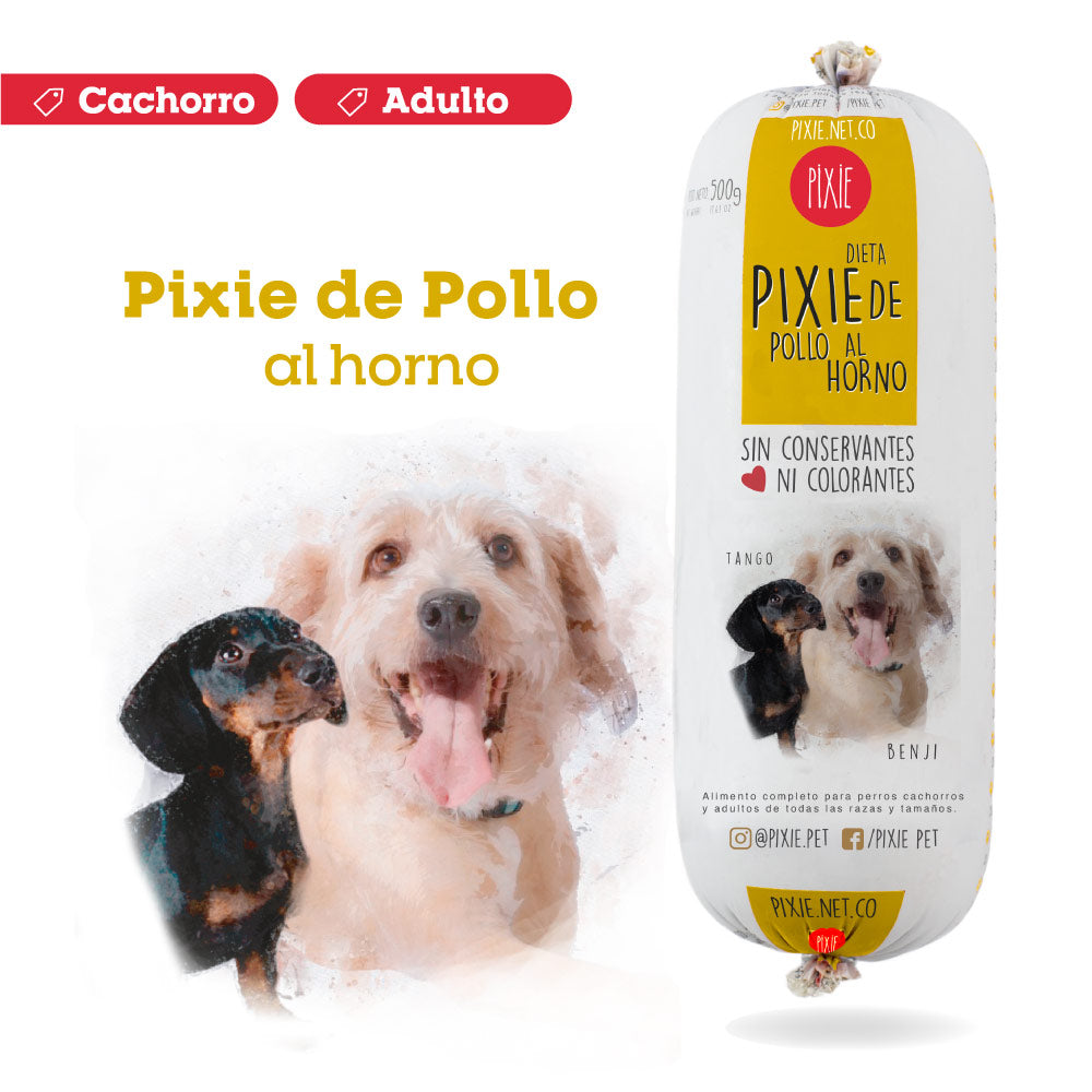 DIETA DE POLLO AL HORNO X500Gr